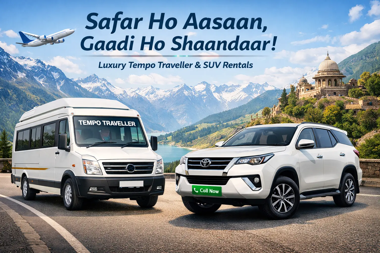 Tempo Traveller Kanpur